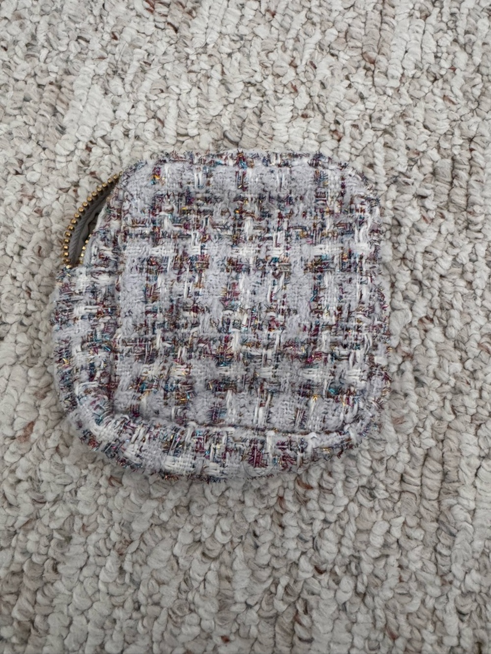 Stoney Clover Lane Tweed Mini Pouch